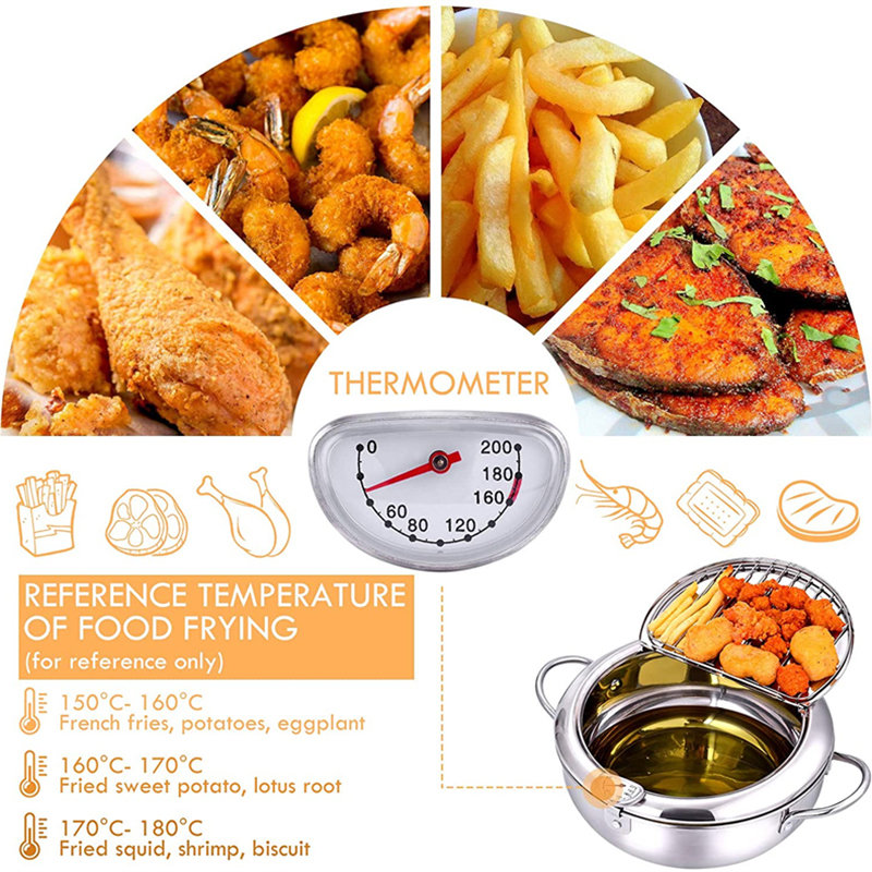 Japanese Deep Frying Pot with  - Commercial Kitchen Appliance review and price
