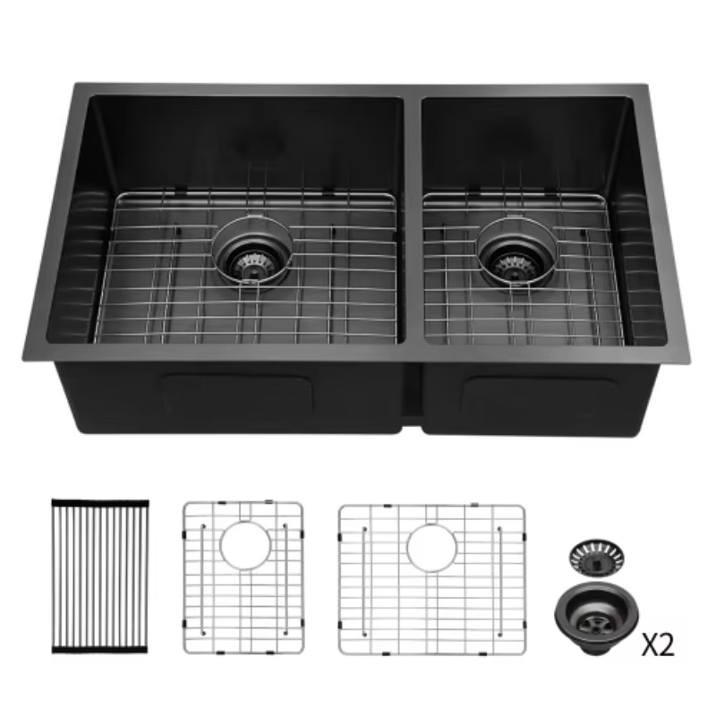 ATV Modern Large Double Bowl K - Commercial Kitchen Double Sink review and price