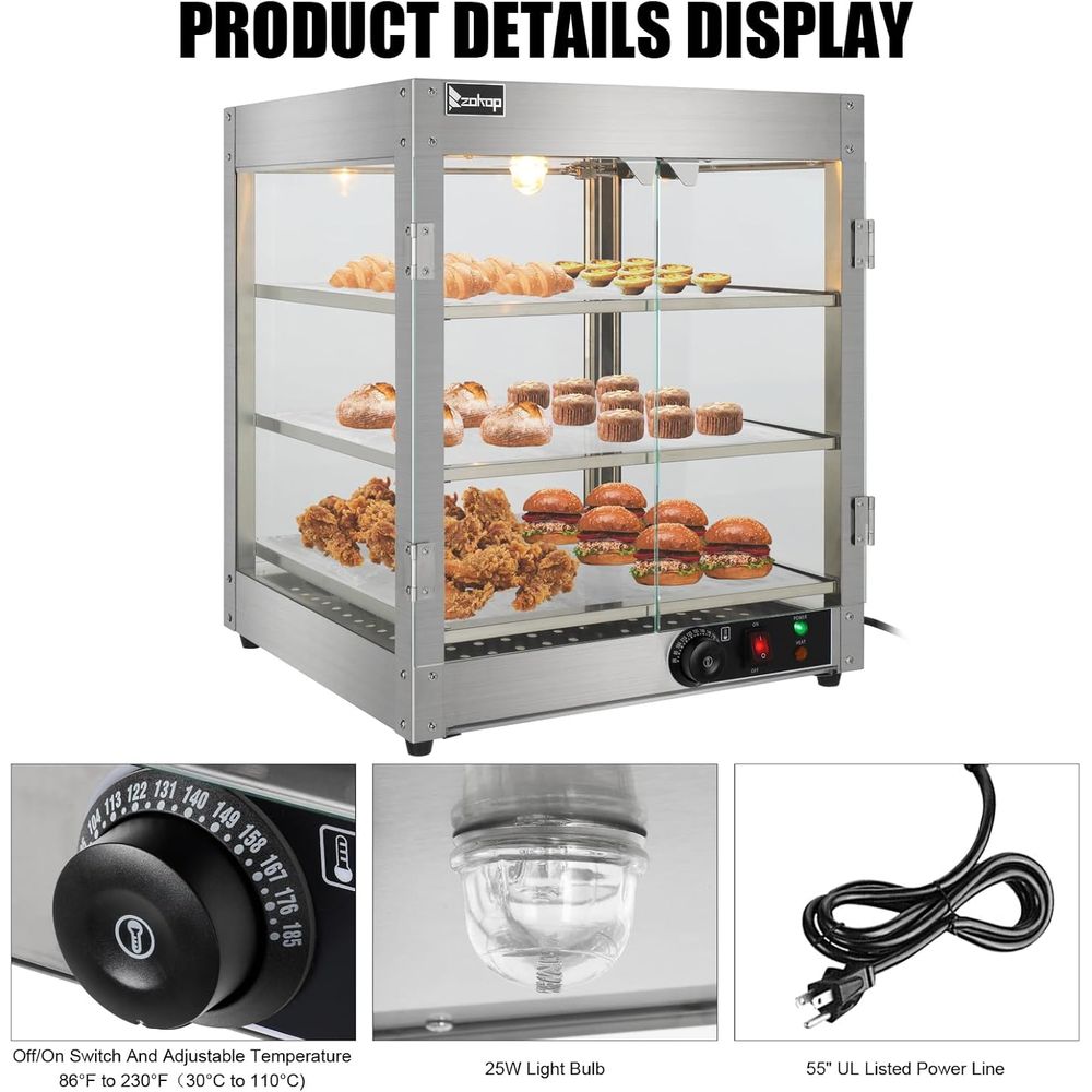 3 Tier Commercial Countertop P - Commercial Kitchen Accessories review and price
