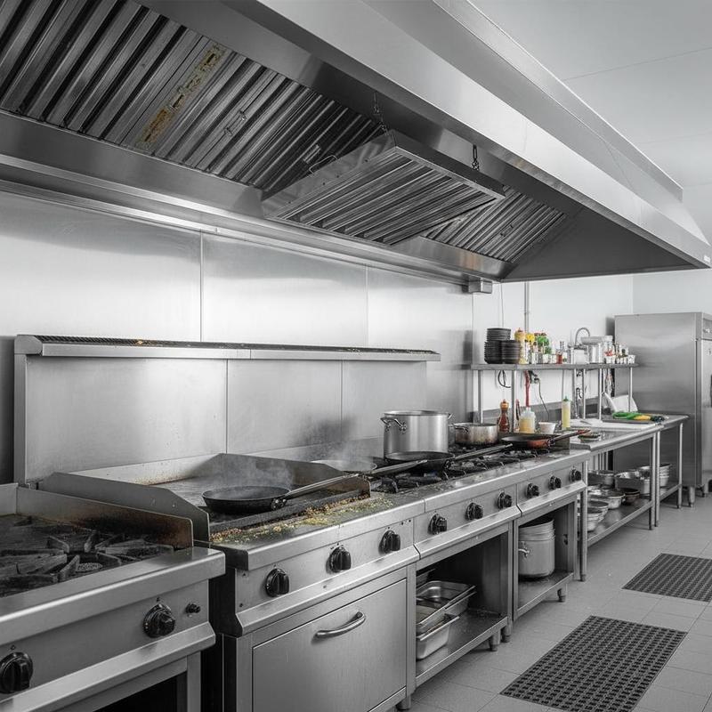 6 Pieces Range Hood Baffles 19 - Commercial Kitchen Hood Design review and price