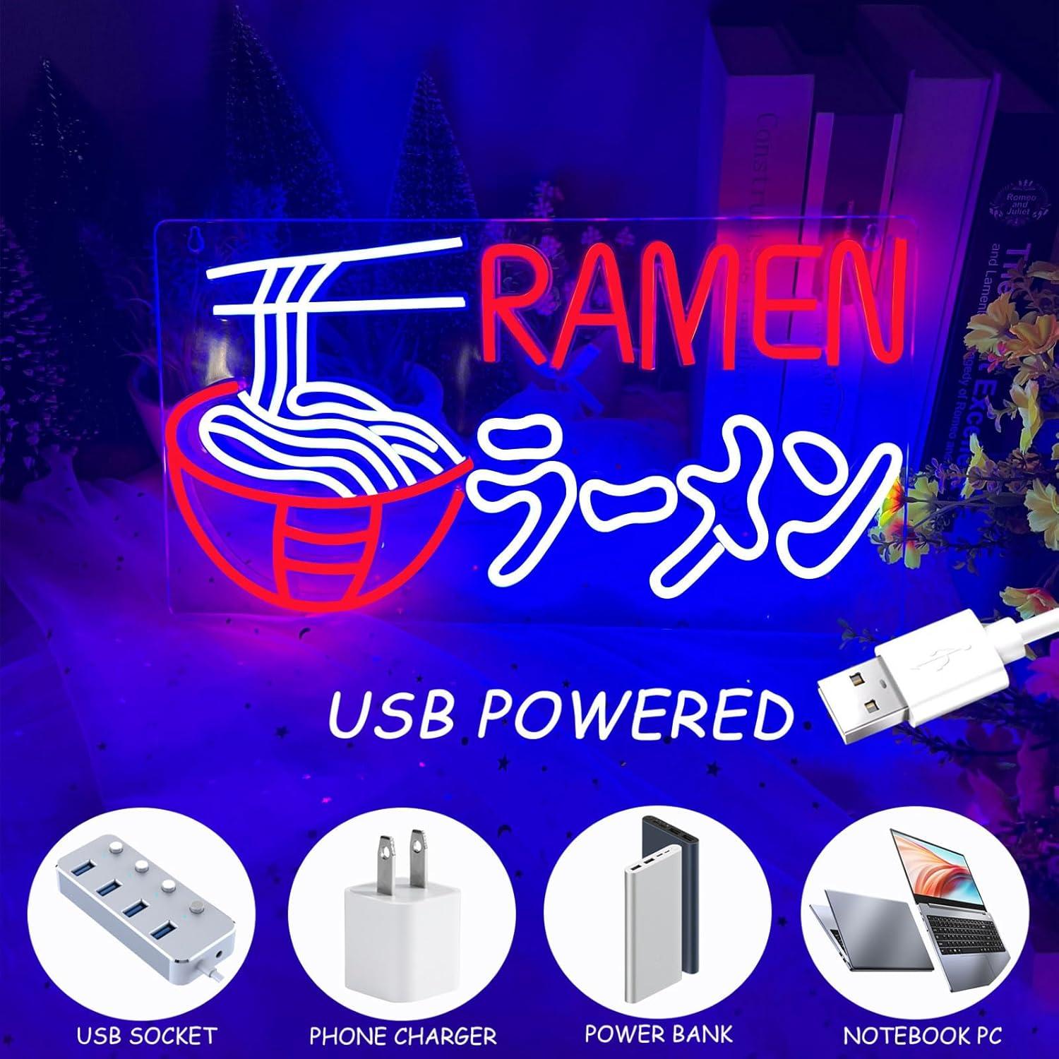Ramen Neon Sign Japanese Noodl - Commercial Kitchen Japanese review and price