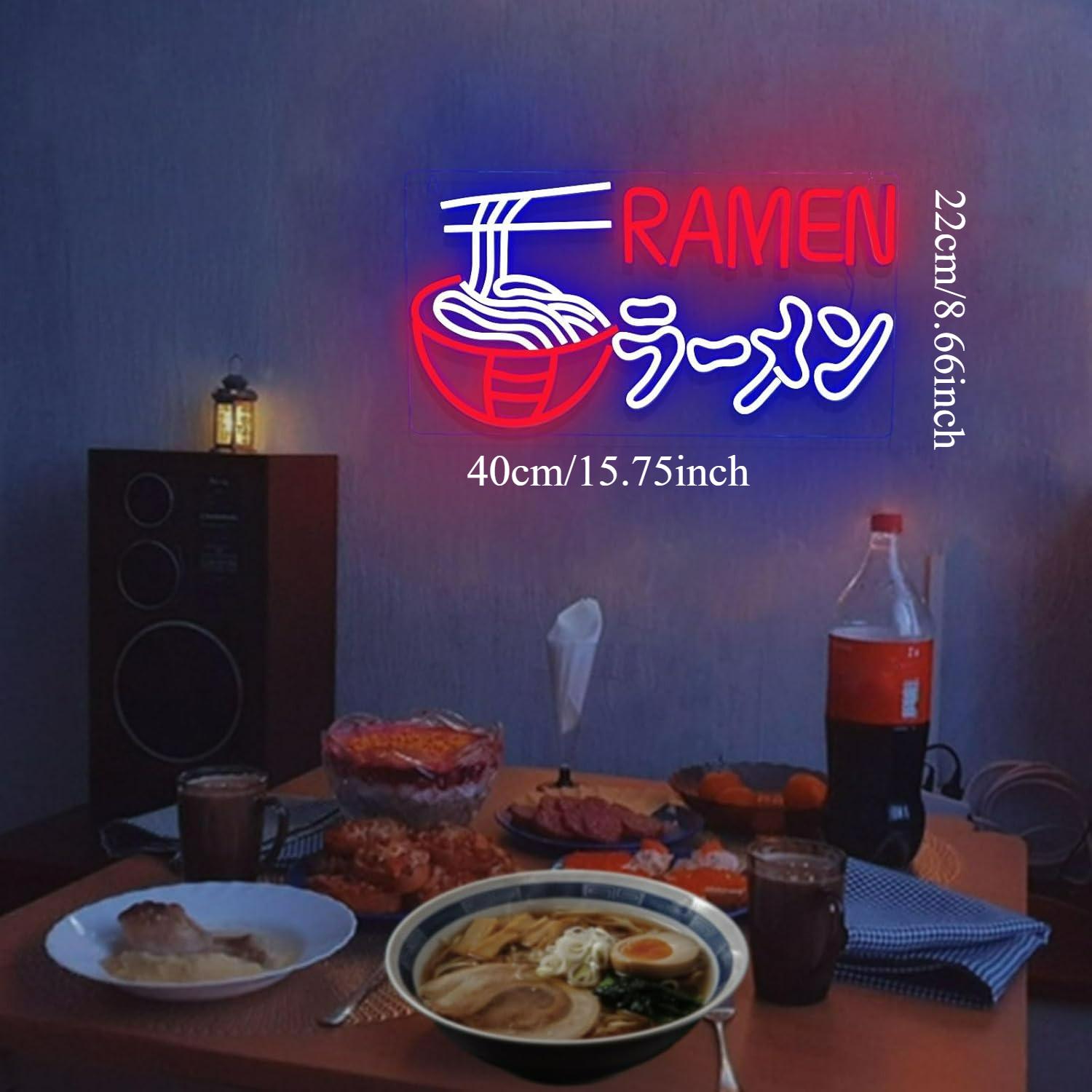 Ramen Neon Sign Japanese Noodl - Commercial Kitchen Japanese review and price