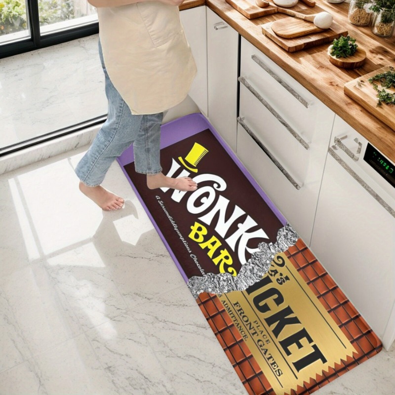 Machine Washable Rug Chocolate - Commercial Kitchen Ideas review and price