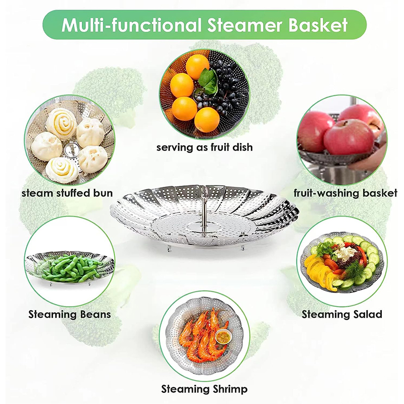 LMETJMA Expandable Stainless S - Commercial Kitchen Steamer 리뷰 및 가격