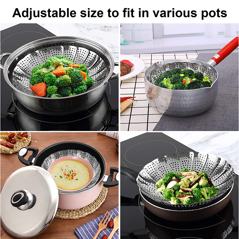 LMETJMA Expandable Stainless S - Commercial Kitchen Steamer 리뷰 및 가격