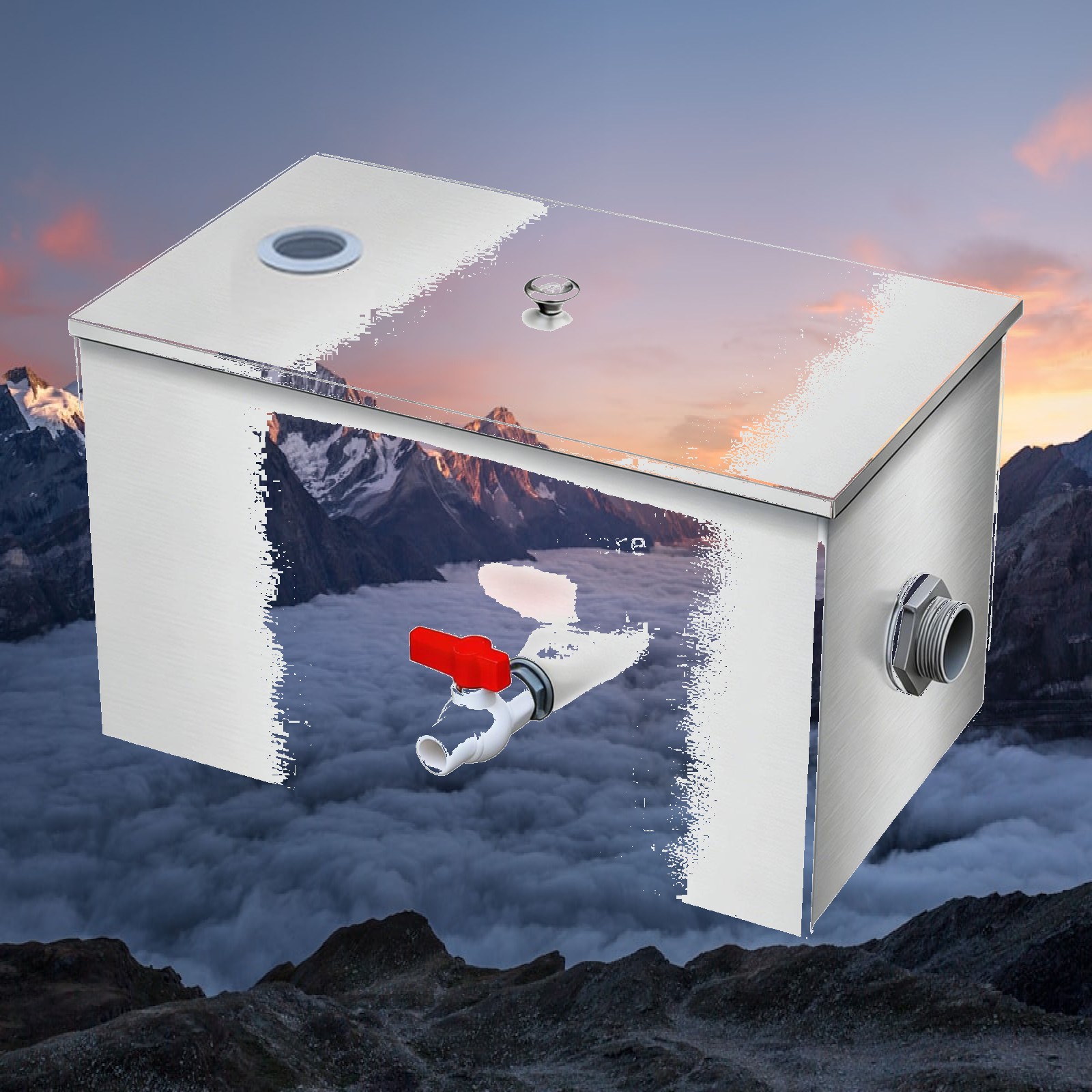 Easy Clean Grease Trap Interce - Commercial Kitchen Grease Interceptor review and price
