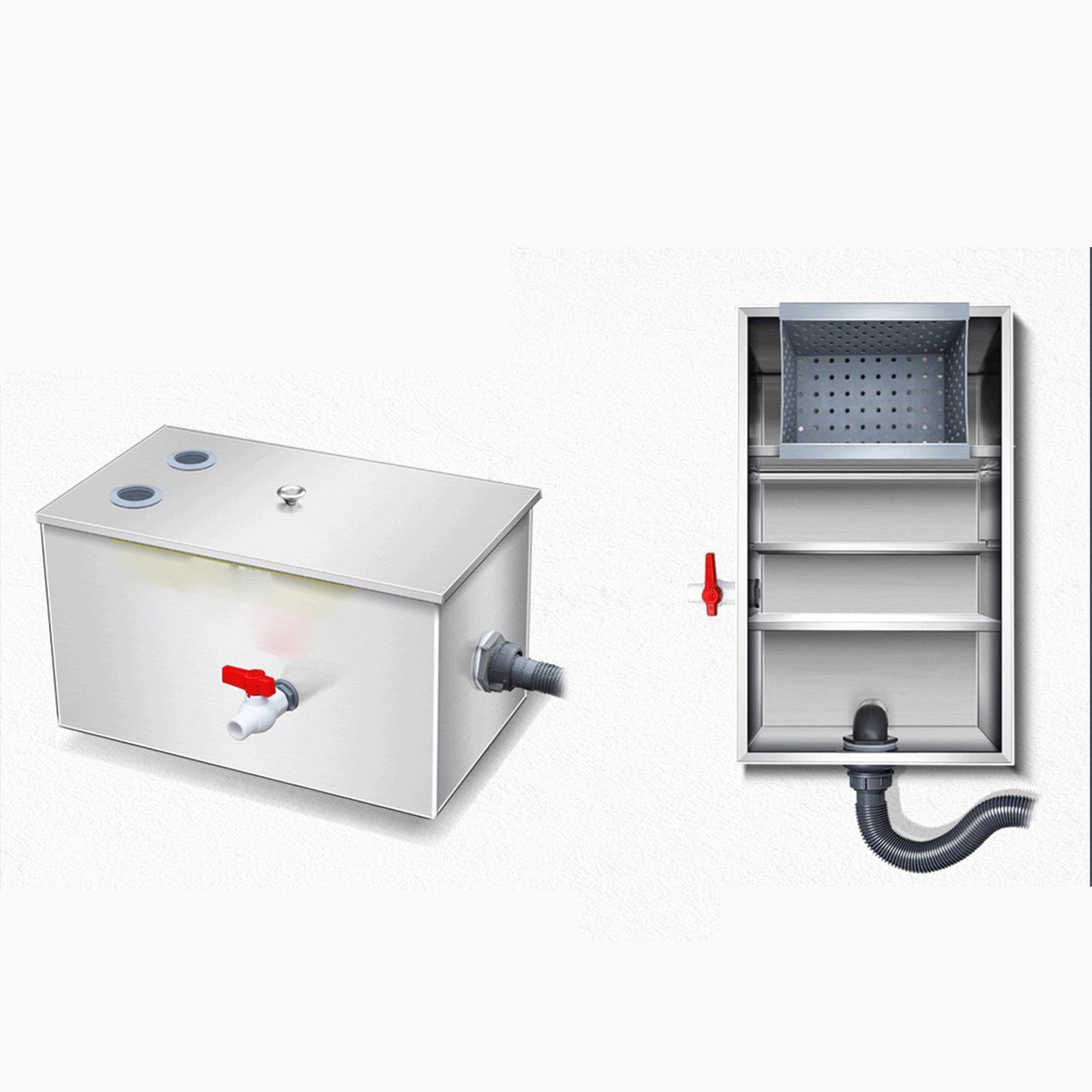 Easy Clean Grease Trap Interce - Commercial Kitchen Grease Interceptor review and price