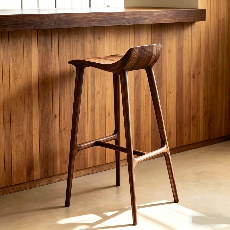 Wooden Save Space Bar Stools S - Commercial Kitchen Interior 리뷰 및 가격